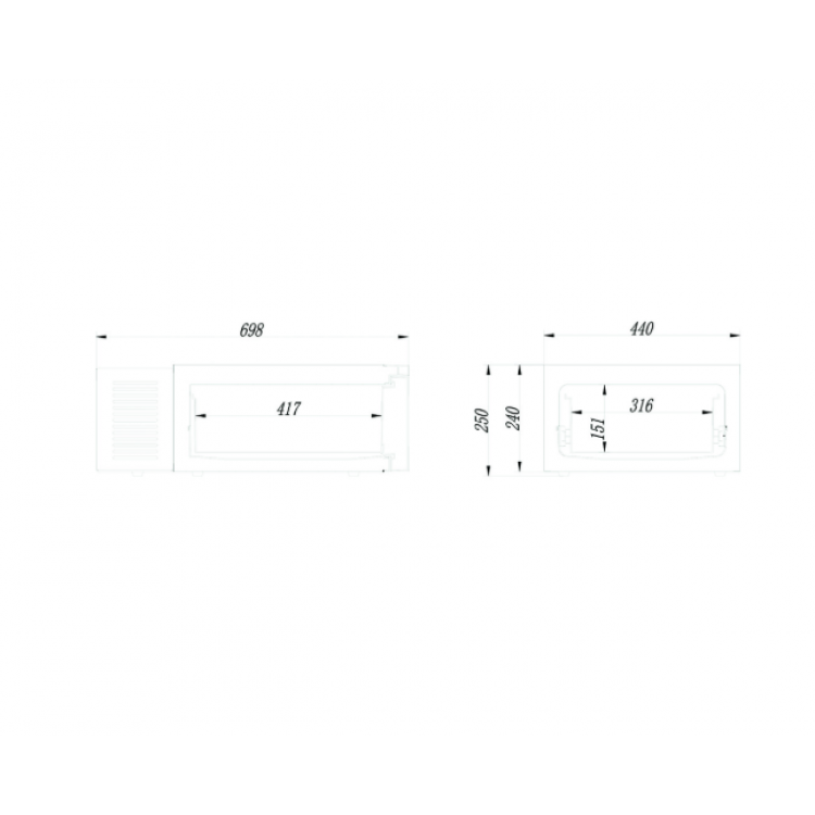 Преносим хладилник фризер хладилна кутия с компресор 30L, 100–240V, 12/24V Преносим хладилник фризер хладилна кутия с компресор 30L, 100–240V, 12/24V