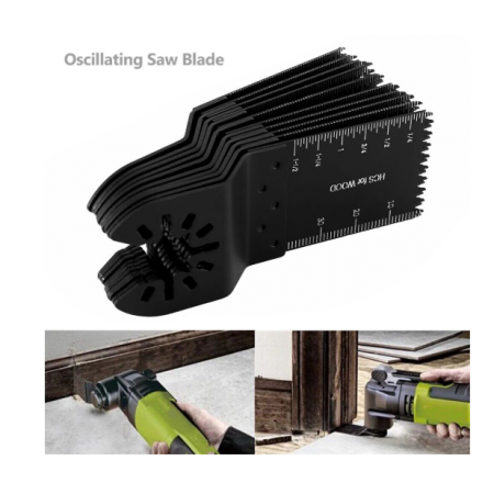 50 броя ножове нож за метал и дърво за мултифункционален инструмент 34 mm 3.4 cm