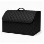 Луксозен кожен органайзер за багажник сгъваема кутия за съхранение 66x30x30 см Луксозен кожен органайзер за багажник сгъваема кутия за съхранение 66x30x30 см