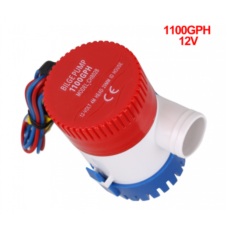 Отводнителна потопяема водна помпа на 12V 1100GPH 3500GPH за източчване или трансфер Отводнителна потопяема водна помпа на 12V 1100GPH 3500GPH за източчване или трансфер