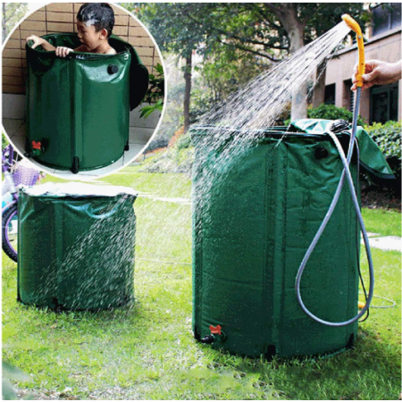 Преносим портативен къмпинг душ с помпа за автомобил 12V