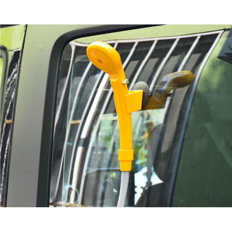 Преносим портативен къмпинг душ с помпа за автомобил 12V Преносим портативен къмпинг душ с помпа за автомобил 12V