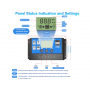 Соларен Заряден Контролер 20A PMW 12V 24V LCD Дисплей, Двойни USB Портове, Защитна Система Соларен Заряден Контролер 20A PMW 12V 24V LCD Дисплей, Двойни USB Портове, Защитна Система