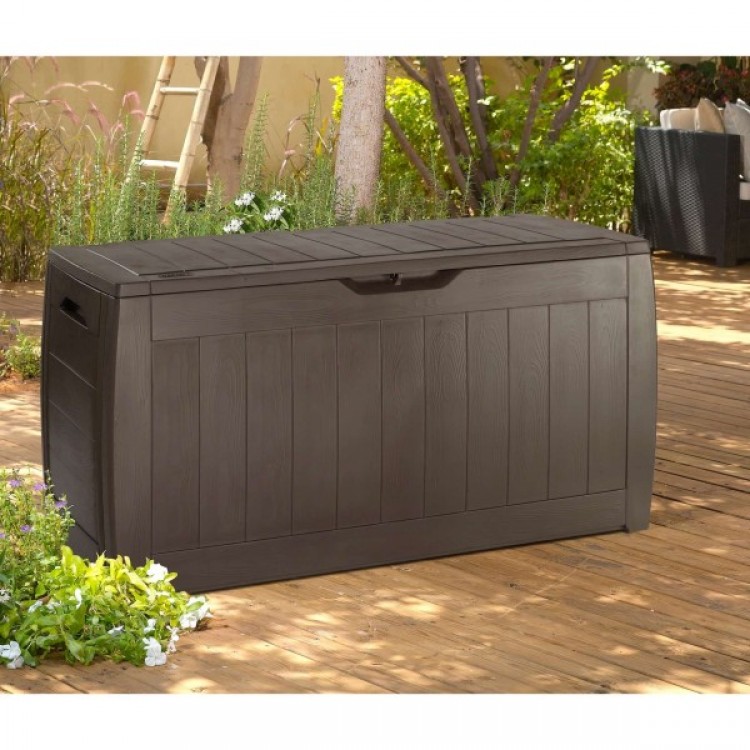 Градински скрин за съхранение KETER Hollywood 223949, обем 270 л