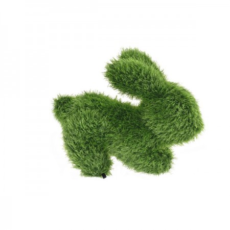 Изкуствена зелена декорация MY GARDEN CCGH004[B]-30cm, Зайче, 30см
