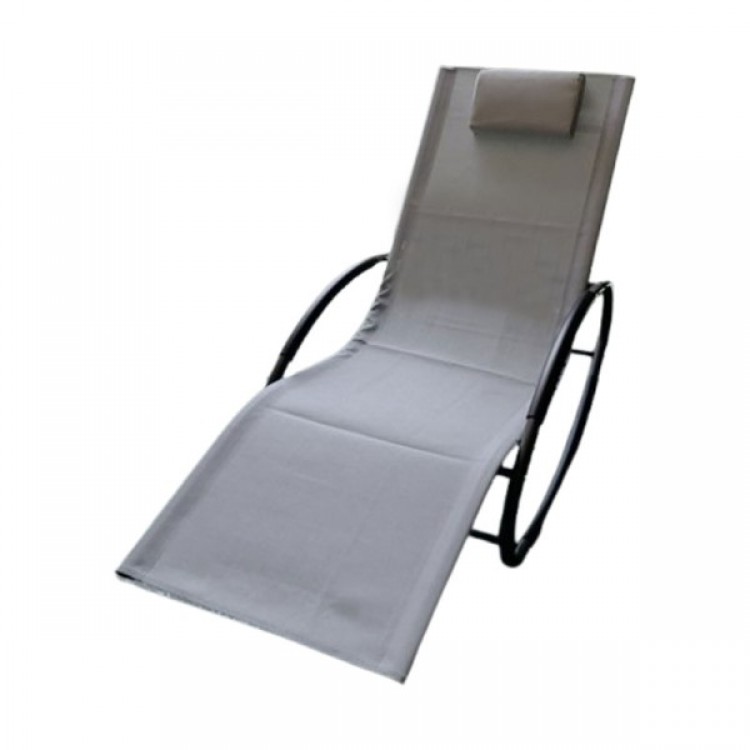 Люлеещ се шезлонг MY GARDEN G62006 Carmo, 153х63х80.5 см, Grey Люлеещ се шезлонг MY GARDEN G62006 Carmo, 153х63х80.5 см, Grey