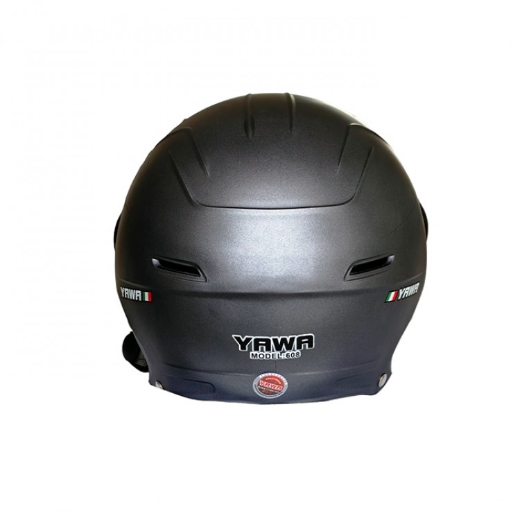 Каска за мотор - PA523 С Визьор - Сиво