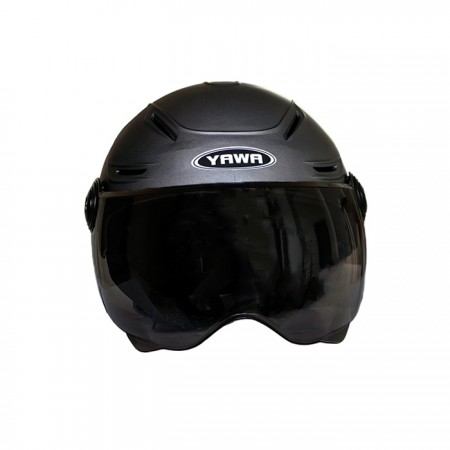 Каска за мотор - PA523 С Визьор - Сиво