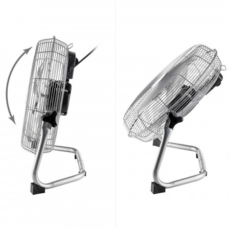 Вентилатор подов 16'' Muhler FM-1613, 90W, индустриален, метален