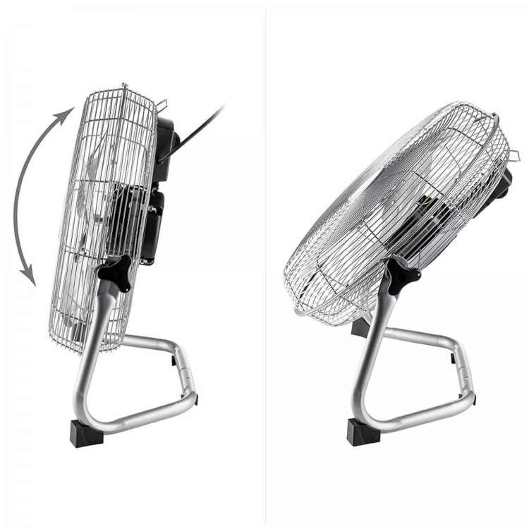 Вентилатор подов 20'' Muhler FM-2013, 120W, индустриален, метален