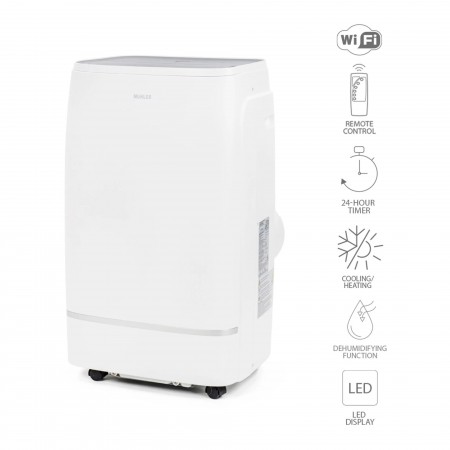 Мобилен климатик Muhler MPAC12-CH-WIFI, 12000BTU, охл. и отопл., WIFI