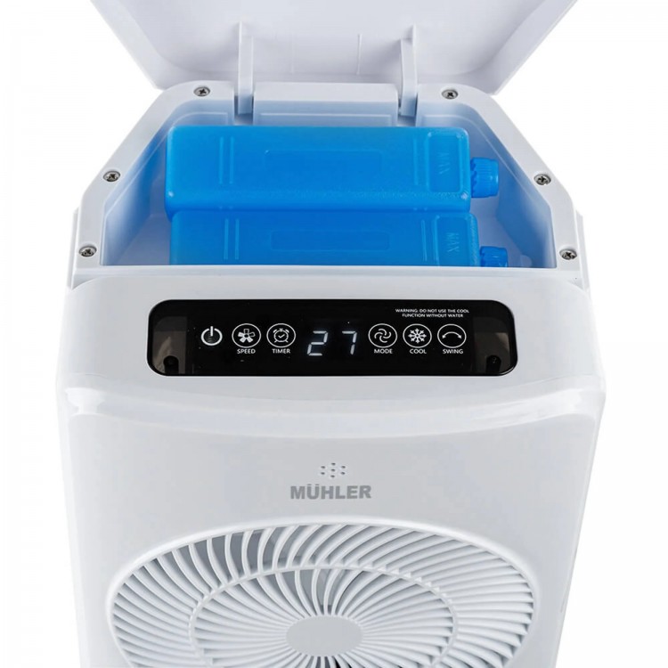 Мобилен охладител MUHLER MC-5055RC, 65W, 4 л, диг. упр-е