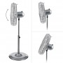 Вентилатор на стойка 18'' Muhler DMF-18I, 80W, метален