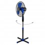 Вентилатор на стойка 16'' Perfect FM-3237, 40W, черно-синьо