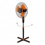 Вентилатор на стойка 16'' Perfect FM-3235, 40W, черно-оранжево