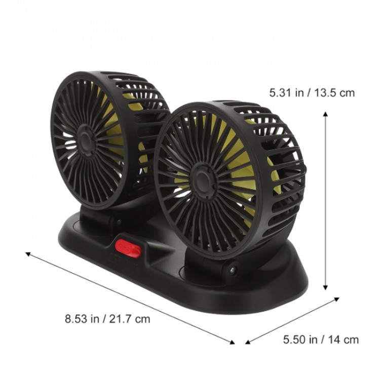 Вентилатор PG375 Двоен 12V Вентилатор PG375 Двоен 12V