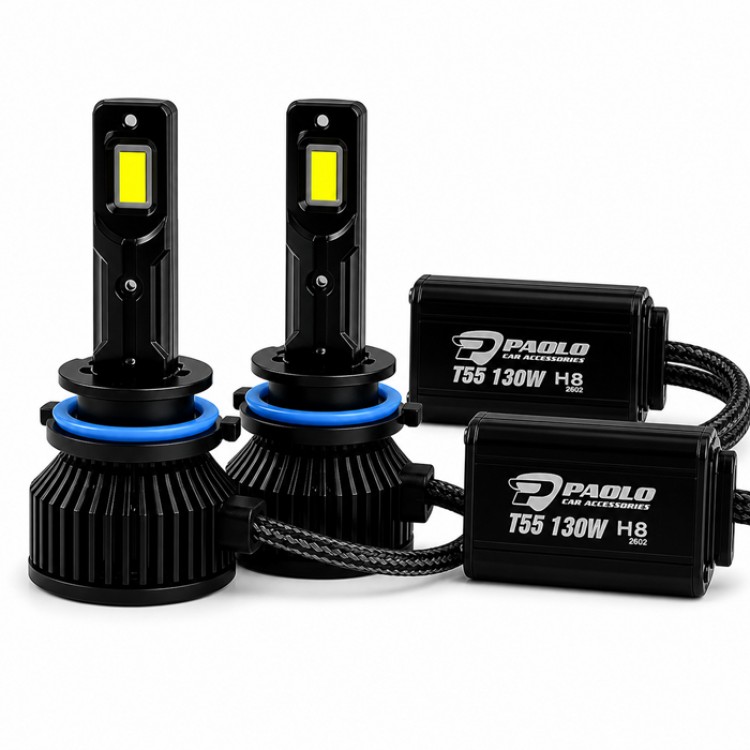 Крушки диодни H8/H11 / T55 - 130W - 12/24V Крушки диодни H8/H11 / T55 - 130W - 12/24V
