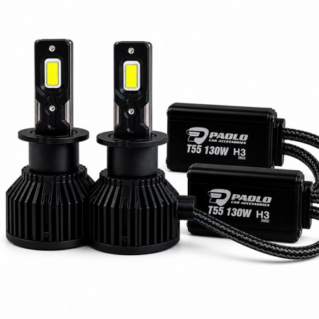 Крушки диодни H3 / T55 - 130W - 12/24V