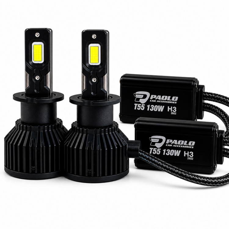 Крушки диодни H3 / T55 - 130W - 12/24V Крушки диодни H3 / T55 - 130W - 12/24V