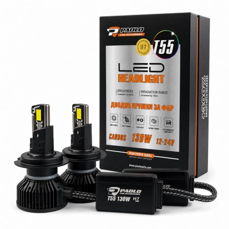 Крушки диодни H7 / T55 - 130W - 12/24V
