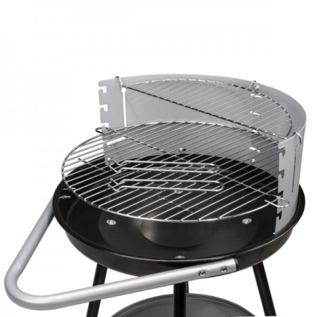 Барбекю на въглища Ziel Grill A-R18, 46 см, Сив