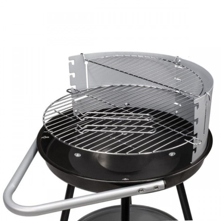 Барбекю на въглища Ziel Grill A-R18, 46 см, Сив