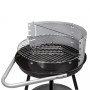 Барбекю на въглища Ziel Grill A-R18, 46 см, Сив