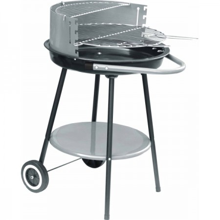 Барбекю на въглища Ziel Grill A-R18, 46 см, Сив