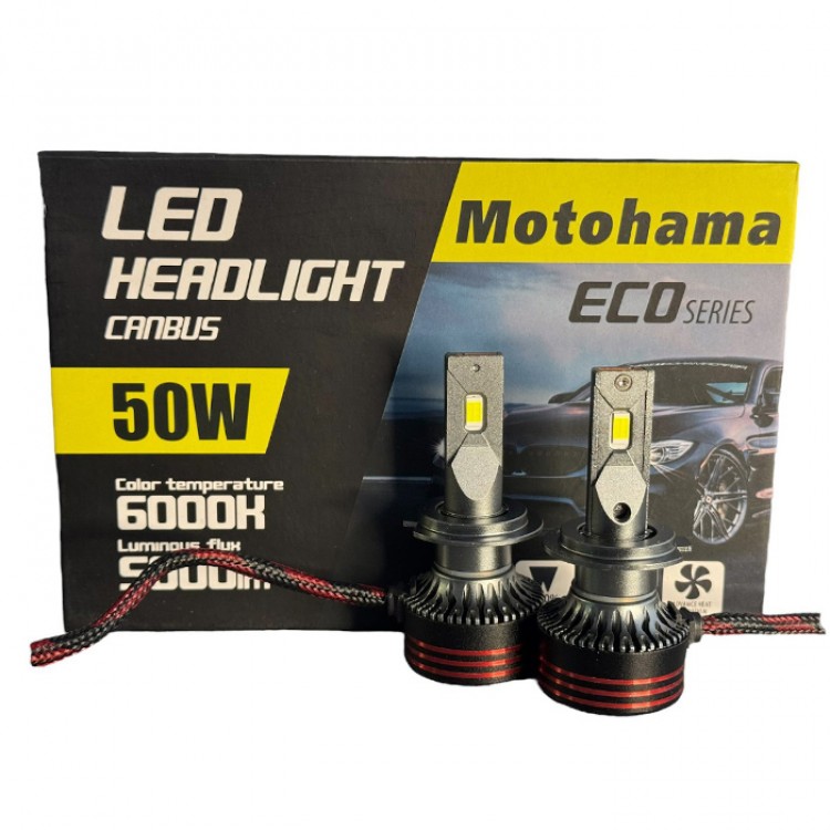 Диодни крушки Мотохама ЕКО 9006 12-24V 2 БР/К-Т Диодни крушки Мотохама ЕКО 9006 12-24V 2 БР/К-Т