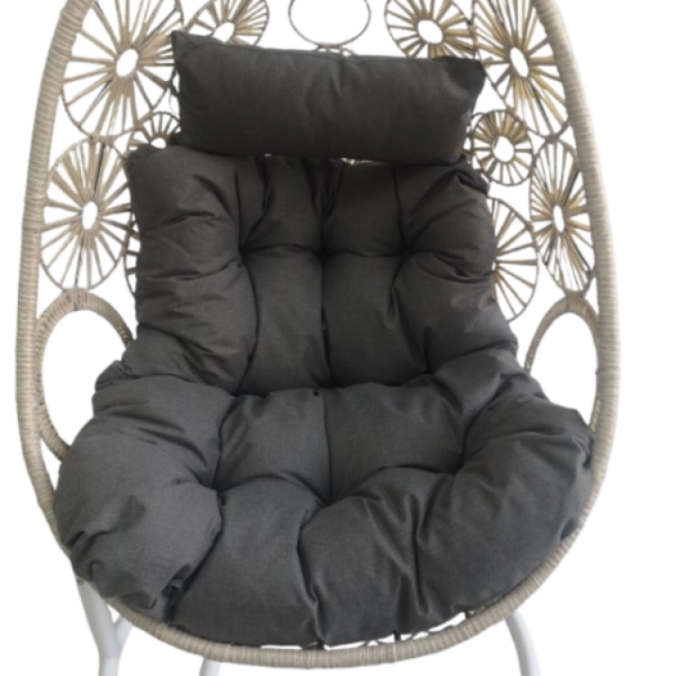 Висящ ратанов стол с възглавници MY GARDEN D088, цвят 6023, 150 кг