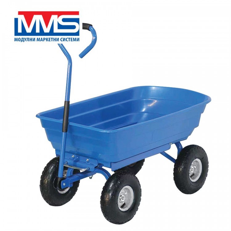 КОЛИЧКА ГРАДИНСКА КОШ 100х50х97 см 75L/250 кг MMS КОЛИЧКА ГРАДИНСКА КОШ 100х50х97 см 75L/250 кг MMS