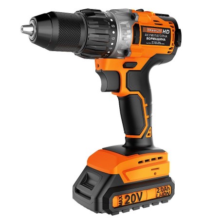 БОРМАШИНА АКУМ. 20V 2Ah 50Nm PREMIUM HD20