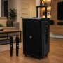 КАРАОКЕ КОЛОНА UKC T2 PRO С 2 МИКРОФОНА (1500W) КАРАОКЕ КОЛОНА UKC T2 PRO С 2 МИКРОФОНА (1500W)
