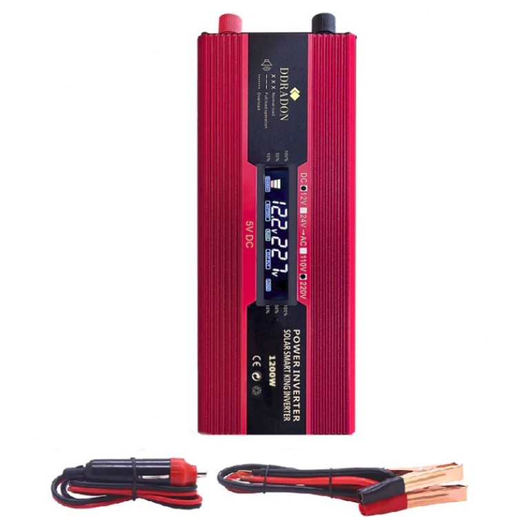 Инвертор 24V-220V 1200W Инвертор 24V-220V 1200W