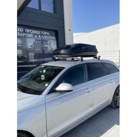 Автобокс (кутия, багажник) 300L – T185B Черен Автобокс (кутия, багажник) 300L – T185B Черен