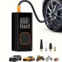 Безжичен дигитален компресор за гуми 4000mah , 150PSI, Презареждаем Безжичен дигитален компресор за гуми 4000mah , 150PSI, Презареждаем