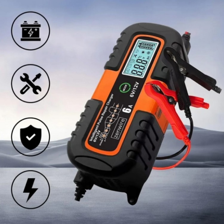 Зарядно за акумулатор 6A / 6-12V SMART Зарядно за акумулатор 6A / 6-12V SMART