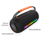 Безжична Bluetooth тонколона BoomBox 20W с RGB LED осветление