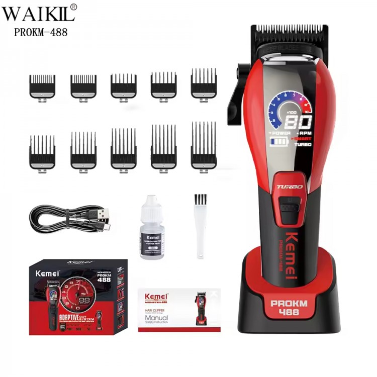 Професионална машинка за подстригване Kemei PROKM-488 Професионална машинка за подстригване Kemei PROKM-488