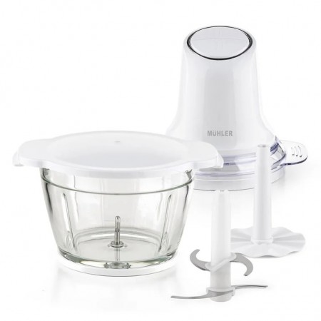 Мини чопър MUHLER MCH-5088, 500W стъклена купа Мини чопър MUHLER MCH-5088, 500W стъклена купа