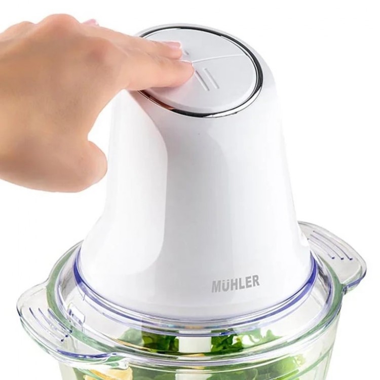 Мини чопър MUHLER MCH-5088, 500W стъклена купа Мини чопър MUHLER MCH-5088, 500W стъклена купа