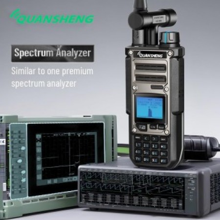 Двубандова аналогова радиостанция Quansheng TK11(8) Двубандова аналогова радиостанция Quansheng TK11(8)