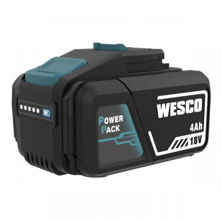 Акумулаторна батерия Wesco WS9808 Li-ion 18V 4Ah Акумулаторна батерия Wesco WS9808 Li-ion 18V 4Ah