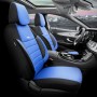 Комплект Тапицерия SelectedFit Pro Design by OTOM текстил с кожа – Черно-Синя, за Предни и Задни Седалки Комплект Тапицерия SelectedFit Pro Design by OTOM текстил с кожа – Черно-Синя, за Предни и Задни Седалки