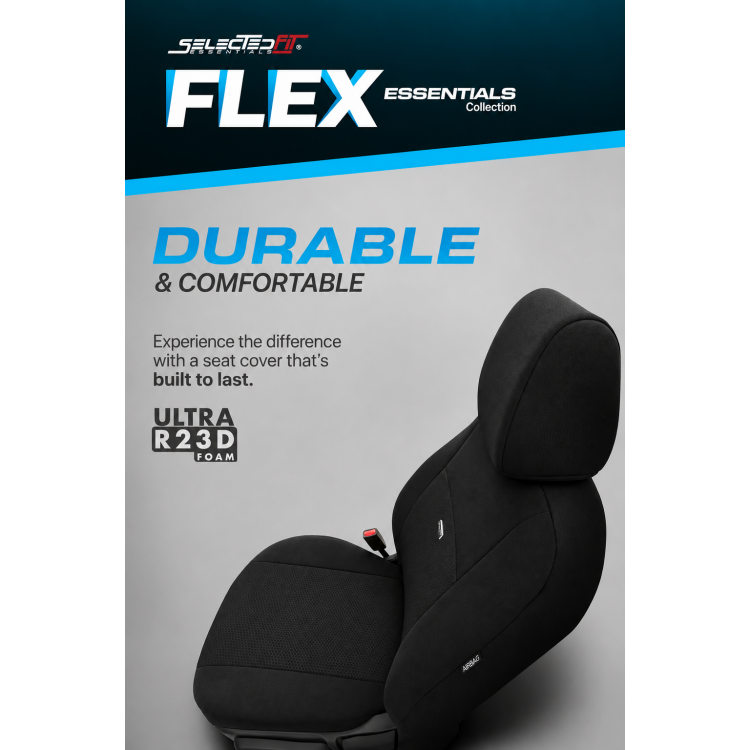 Комплект Тапицерия SelectedFit Flex Design by OTOM текстил – Черна, за Предни и Задни Седалки Комплект Тапицерия SelectedFit Flex Design by OTOM текстил – Черна, за Предни и Задни Седалки