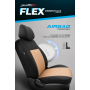 Комплект Тапицерия SelectedFit Flex Design by OTOM текстил – Черно-Бежова, за Предни и Задни Седалки Комплект Тапицерия SelectedFit Flex Design by OTOM текстил – Черно-Бежова, за Предни и Задни Седалки
