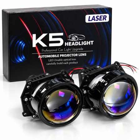 Лупи за фар Bi LED K5 55W 2БР/К-Т - PA1743
