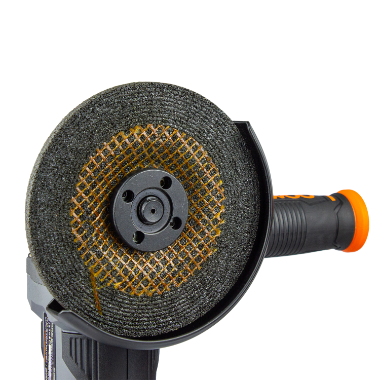 Ъглошлайф акумулаторен безчетков U-FORCE, 125mm, 20V Li-ion комплект с батерия 4Ah + зарядна станция, куфар Ъглошлайф акумулаторен безчетков U-FORCE, 125mm, 20V Li-ion комплект с батерия 4Ah + зарядна станция, куфар