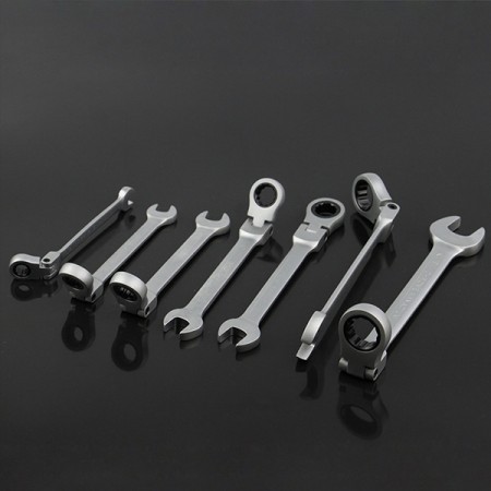 Комплект тресчотни ключове с чупещо рамо YOFE-7части Комплект тресчотни ключове с чупещо рамо YOFE-7части