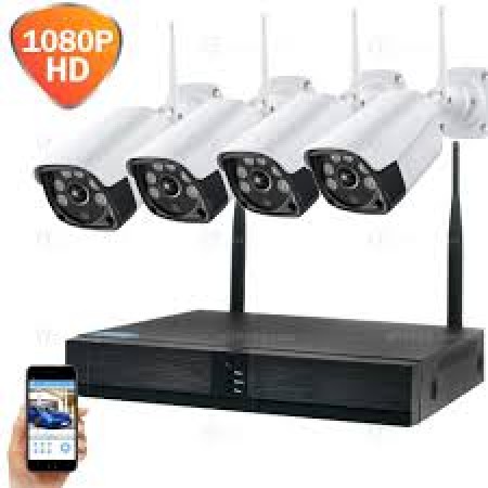 5G Видеонаблюдение с 4 камери 5G Видеонаблюдение с 4 камери